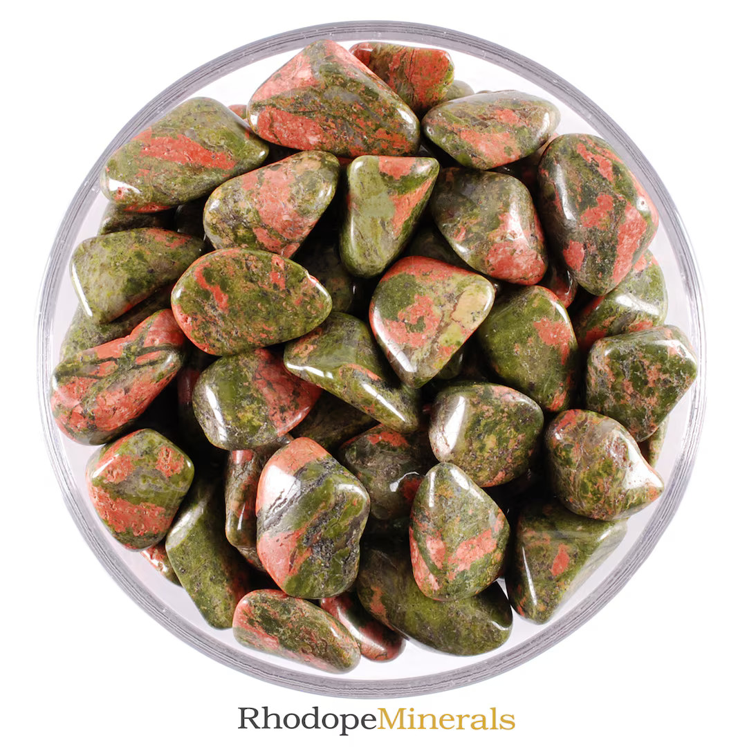 Unakite Tumbled Stone, Unakite, Tumbled Stones, Stones, Crystals, Rocks, Gifts, Gemstones, Gems, ... | Etsy (US)
