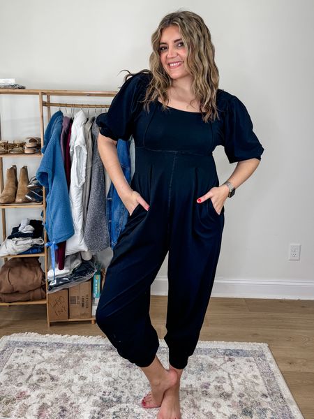 Free people look for less jumpsuit! Amazon jumpsuit is under $40 vs. $118 from FP! Size down. I’m a typical 8/medium in a small.

#LTKmidsize #LTKfindsunder100 #LTKfindsunder50