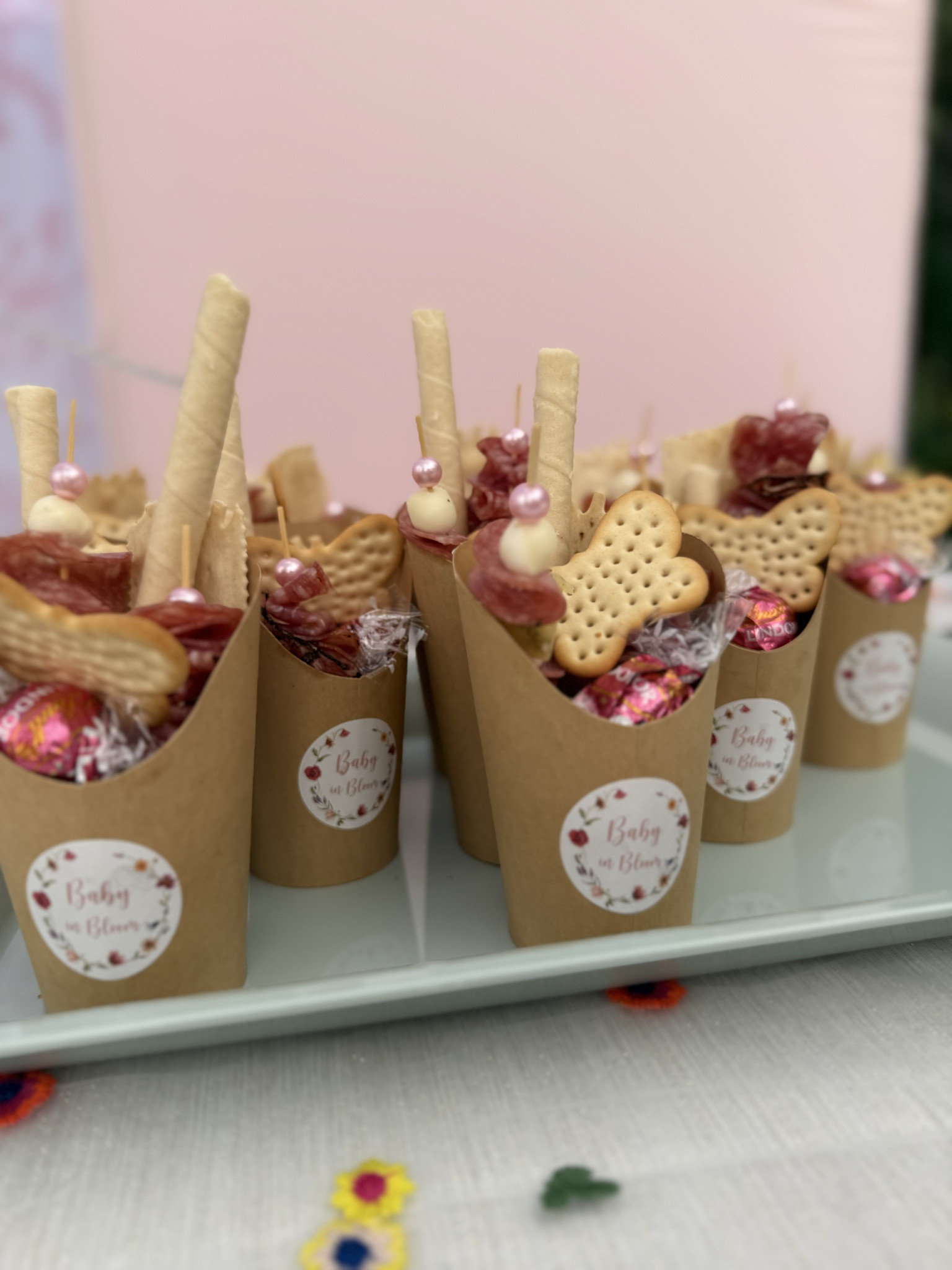 Charcuterie cups// baby shower idea// baby in bloom// Easter food idea// Easter hosting/: baby shower hosting:/ party hosting 

#LTKSeasonal #LTKBaby #LTKParties