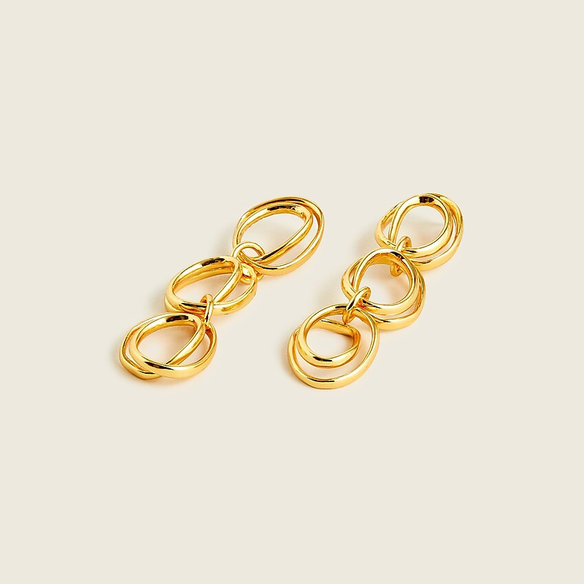 Double-wobble drop earrings | J. Crew US