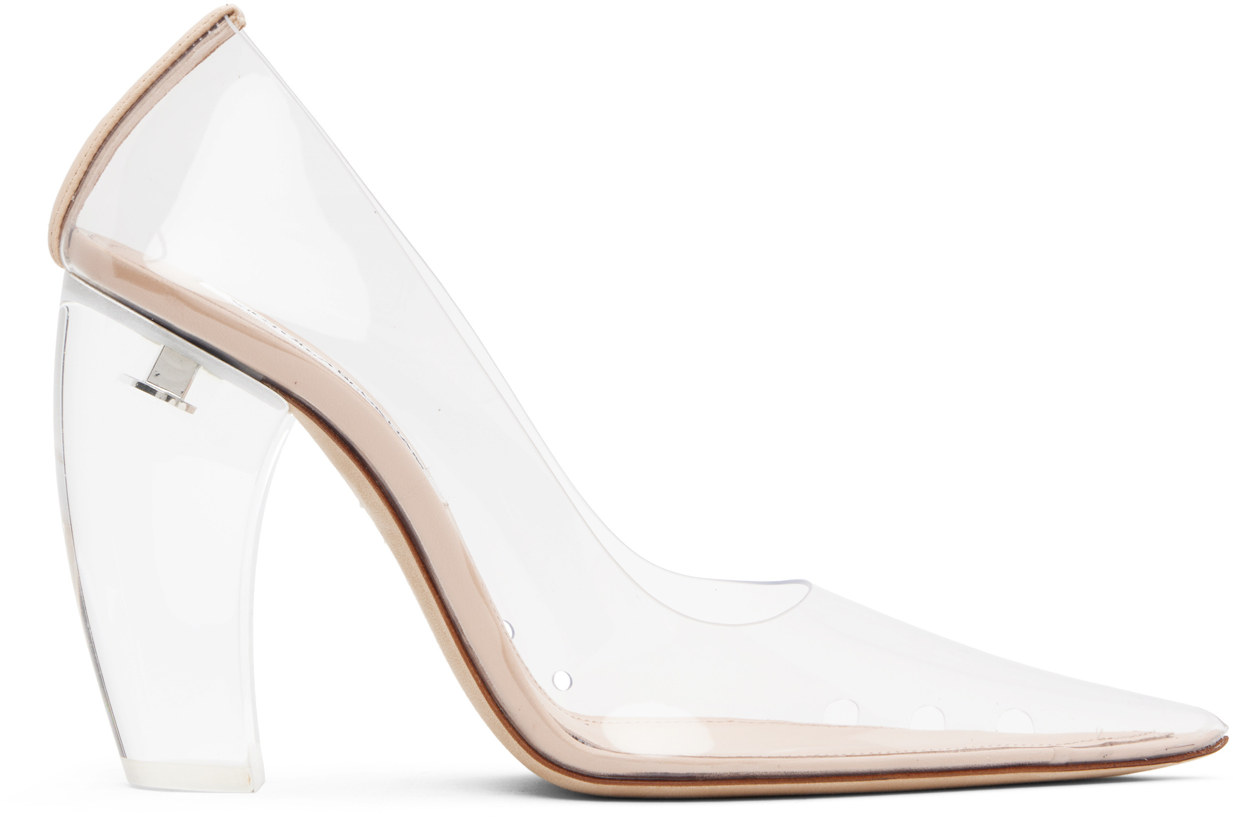 Victoria Beckham Transparent Pump Plexi Heels | SSENSE