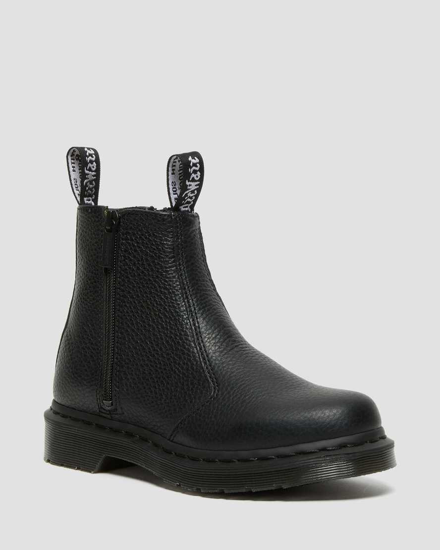 2976 Women's Leather Zipper Chelsea Boots | Dr Martens (UK)