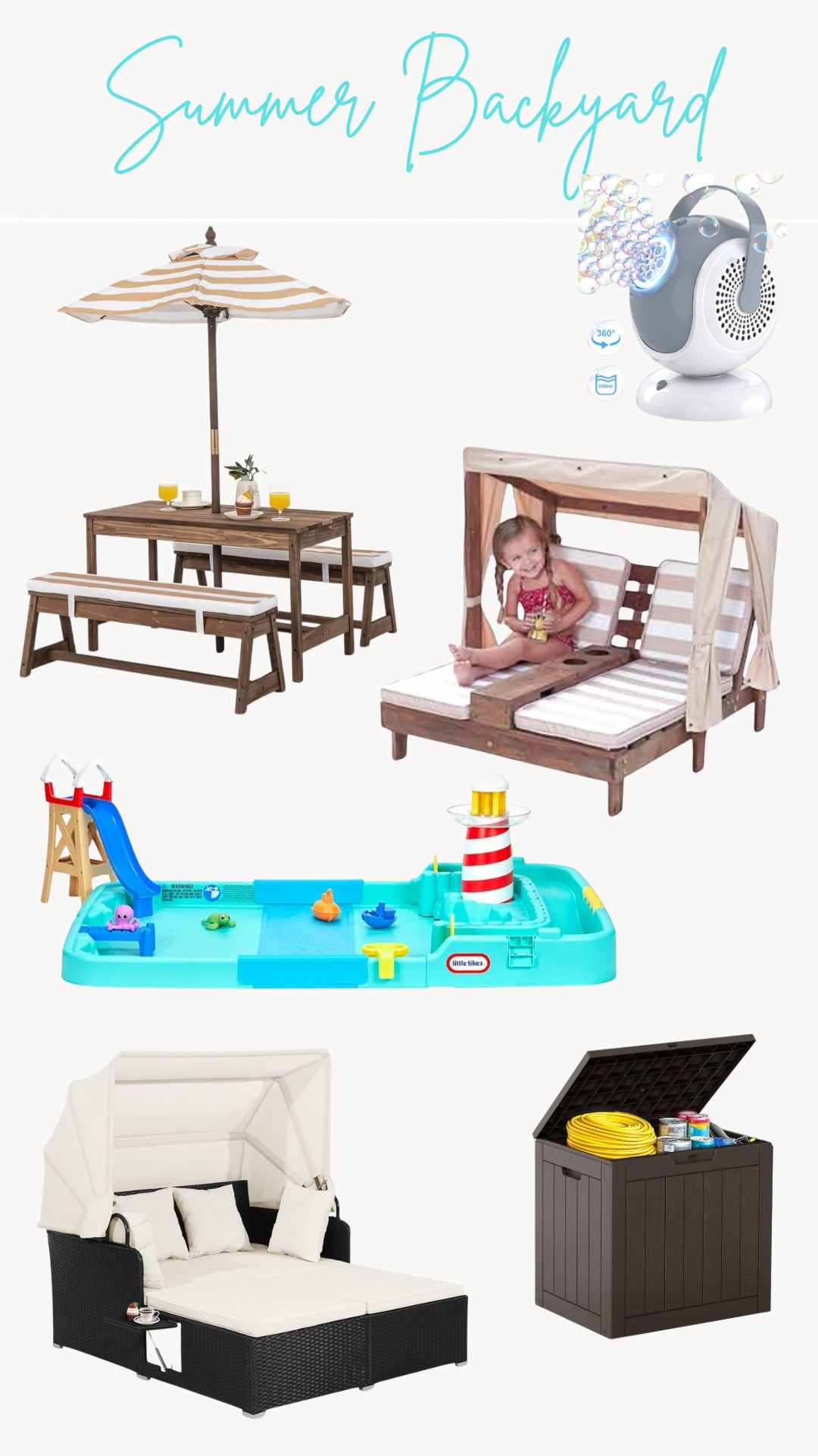 Summer backyard finds for a fun season! ☀️ 

#LTKHome #LTKSeasonal #LTKSwim