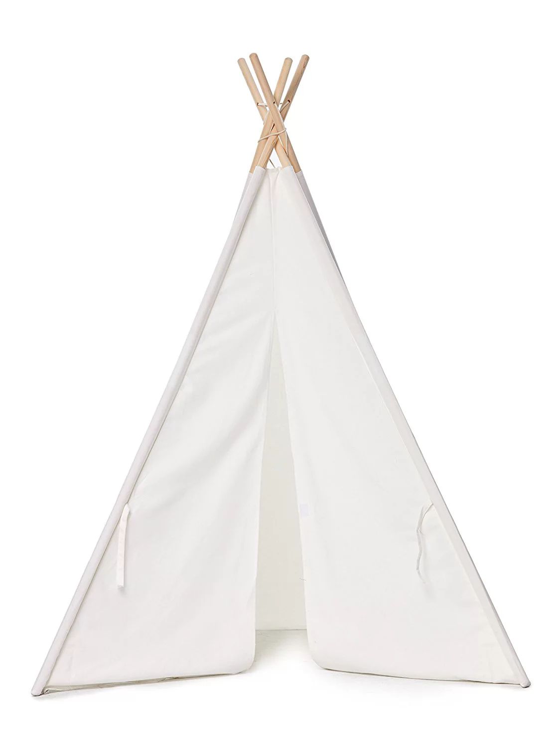 the Miller Teepee, Kids Play Tent, 100% Natural Cotton Canvas Teepee Tent for Kids with Carrying ... | Walmart (US)