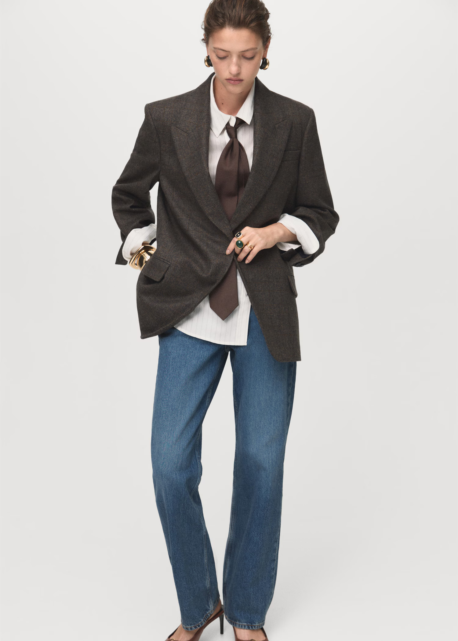 Wool suit jacket - Women | MANGO USA | Mango (US/MX/AU)