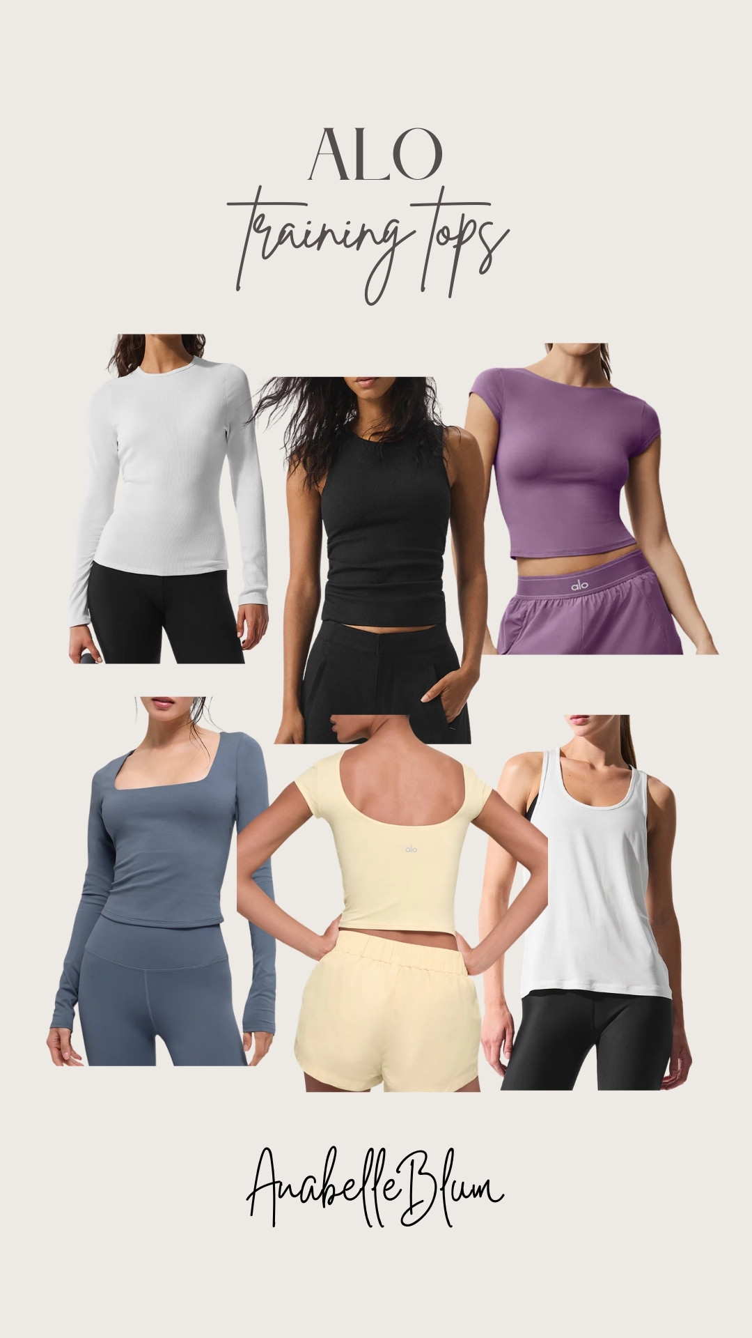 Alo tops for training 🥰 

 #LTKootd #LTKfitnessgoals #LTKmorningroutine