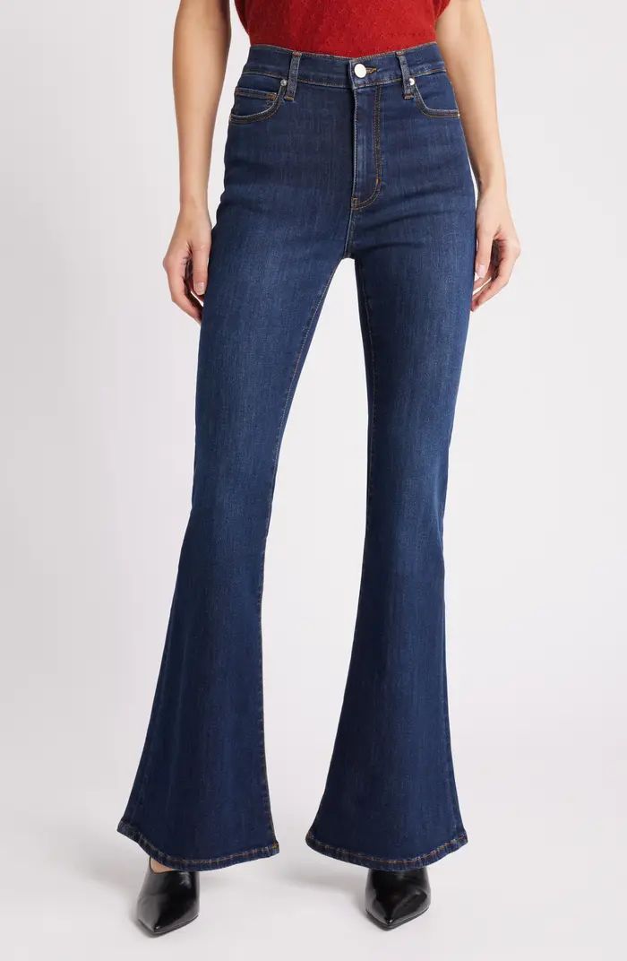 Le Easy High Waist Flare Jeans | Nordstrom