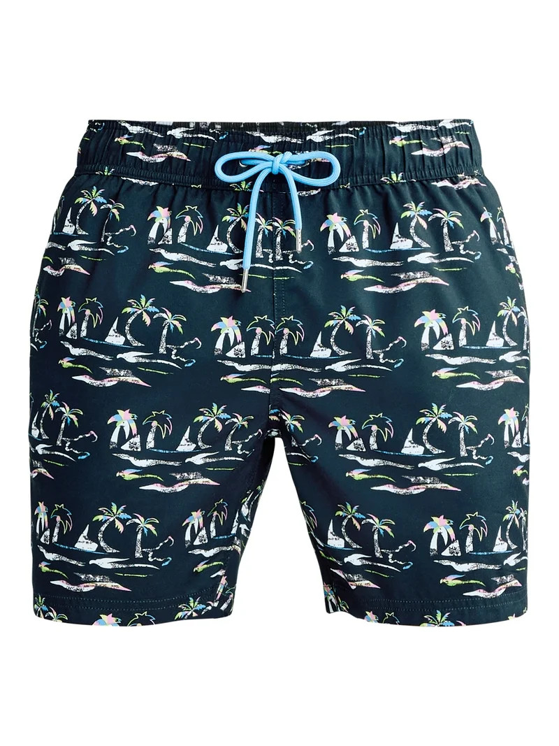 Beach Bros. Men's Swim Trunk, 6.5" inch Inseam, Sizes S-2XL | Walmart (US)
