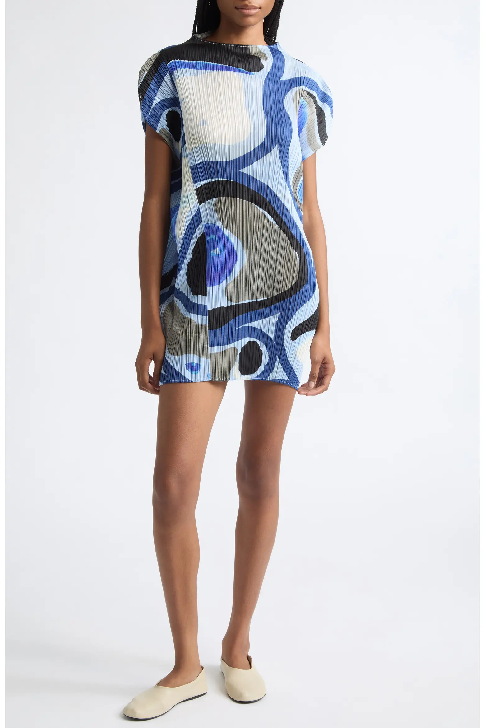 Pleats Please Issey Miyake Roll Pleated Dress (Women) | Nordstrom | Nordstrom