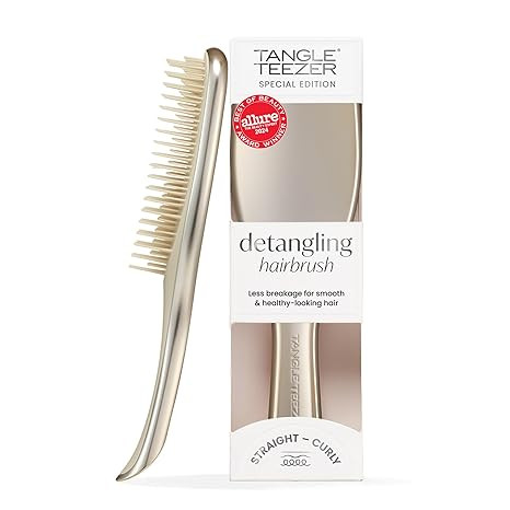 Tangle Teezer Chrome Ultimate Detangler Brush for Wet & Dry Hair, Eliminates Knots & Reduces Brea... | Amazon (US)