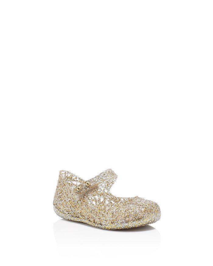 Girls' Campana Glitter Zigzag Mary Jane Flats - Walker, Toddler | Bloomingdale's (US)