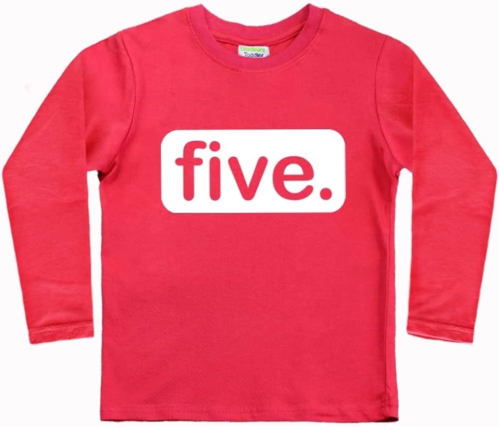 Unordinary Toddler 5th Birthday Shirt boy 5 Year Old boy Birthday boy Shirt 5 Five Fifth Shirts Gift | Amazon (US)