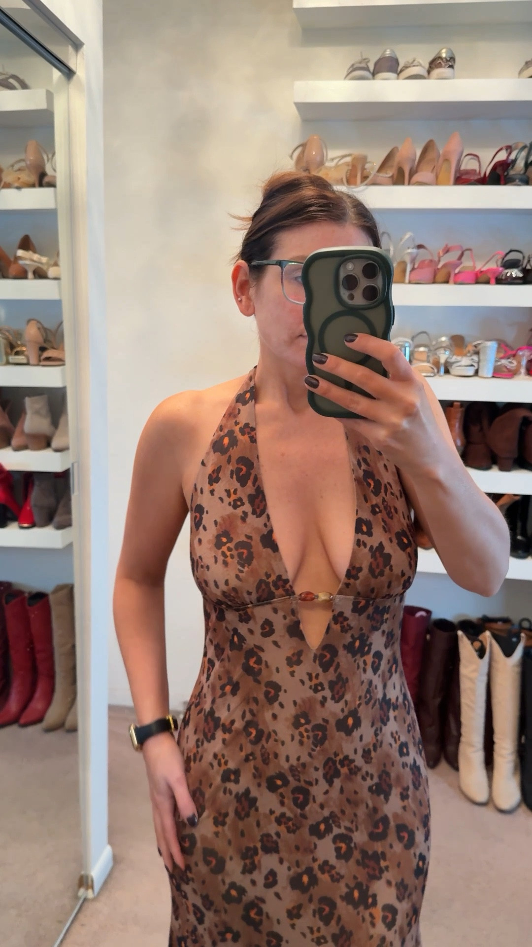 Cupshe x Lexi Rivera Wild at Heart Maxi Dress, leopard print maxi dress only $36, fits true to size - wearing a size medium, summer dress, date night dress, vacation dress, sexy dress, halter dress, beach dress, vacation outfit, spring break outfit 

#LTKSaleAlert #LTKootd #LTKSeasonal