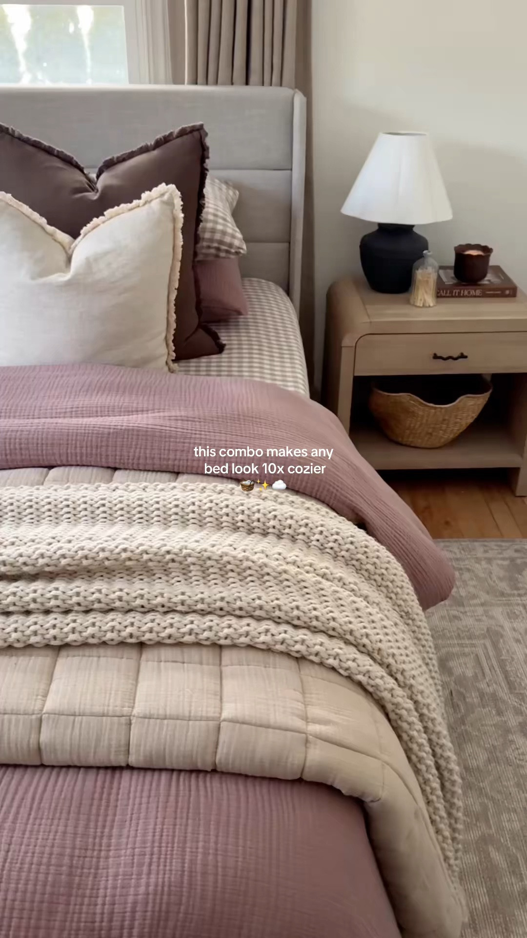 quilt & knit blanket combo that elevates any bedding set up! so cozy ☁️☁️ 


bedding, quilt, bedding set, linen, cozy layered bed, bedroom, quince, quince bedding, knit throw blanket