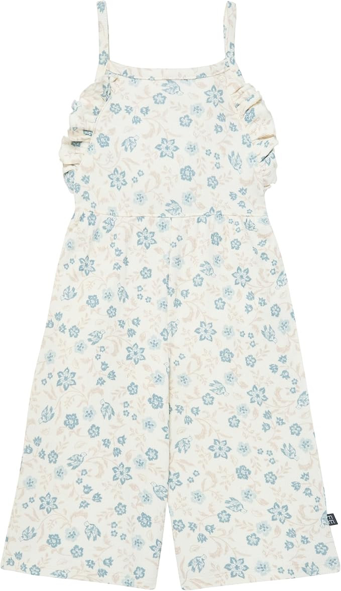 Modern Moments by Gerber Baby Girls' Ruffle Wide Leg Romper | Amazon (US)