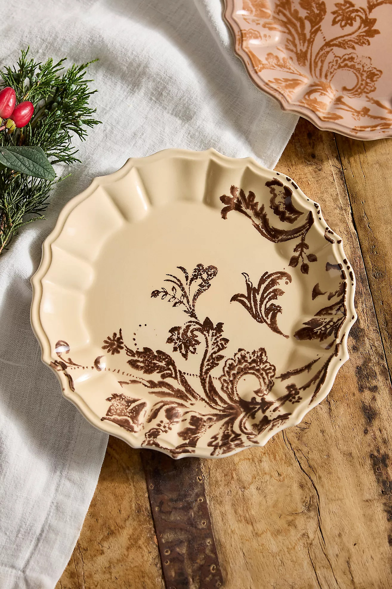 Botanical Silhouette Side Plate | Anthropologie (US)