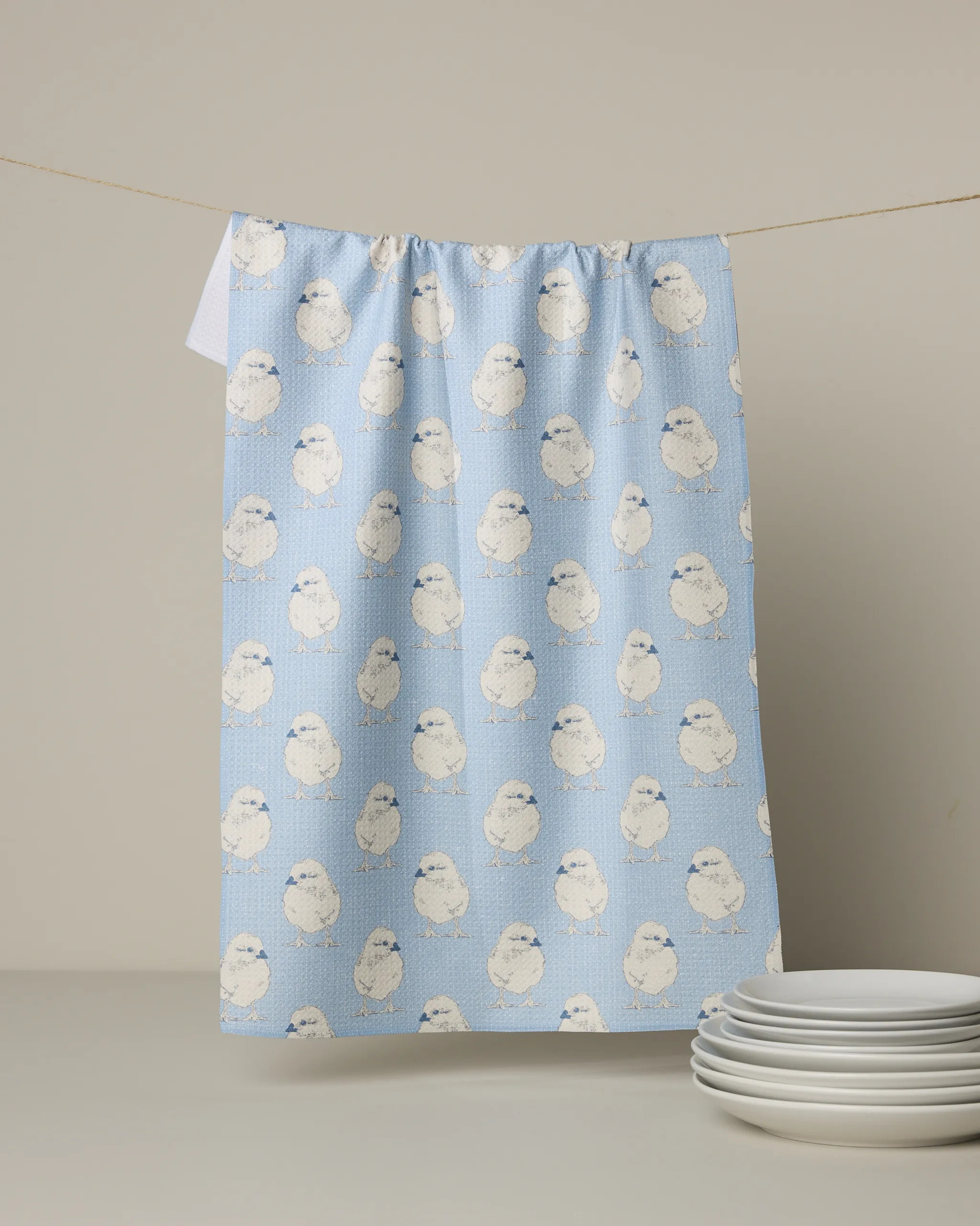 Chickadee Tea Towel | Geometry | Geometry