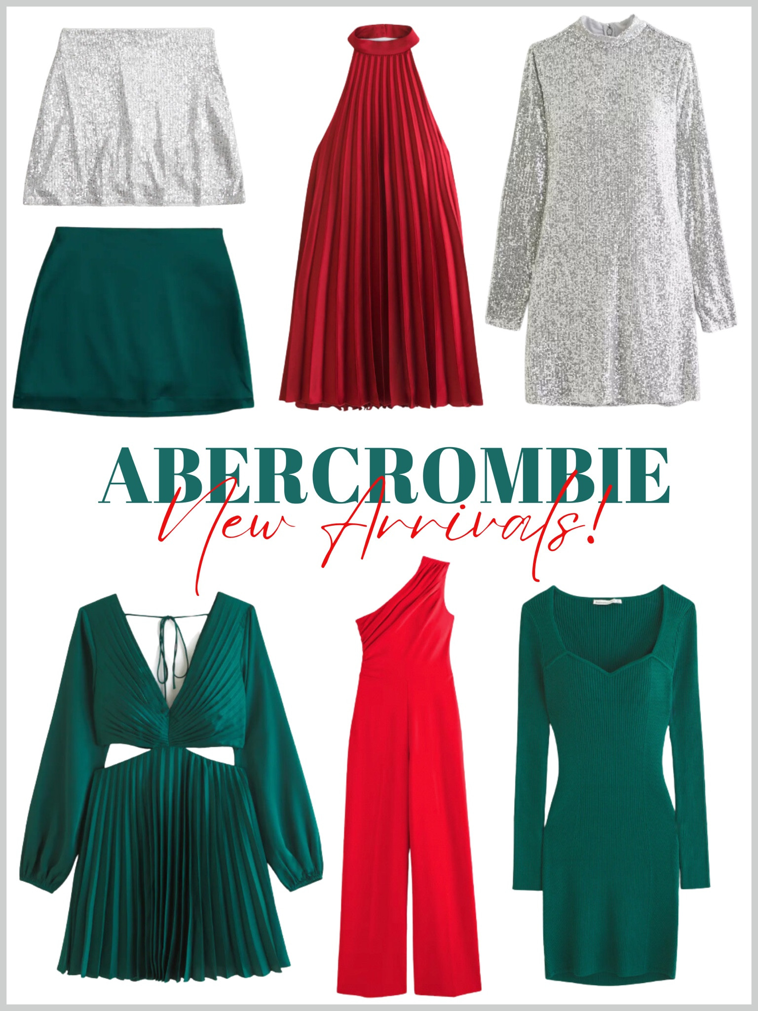 Abercrombie holiday outfits 

#LTKHoliday #LTKfindsunder100 #LTKparties