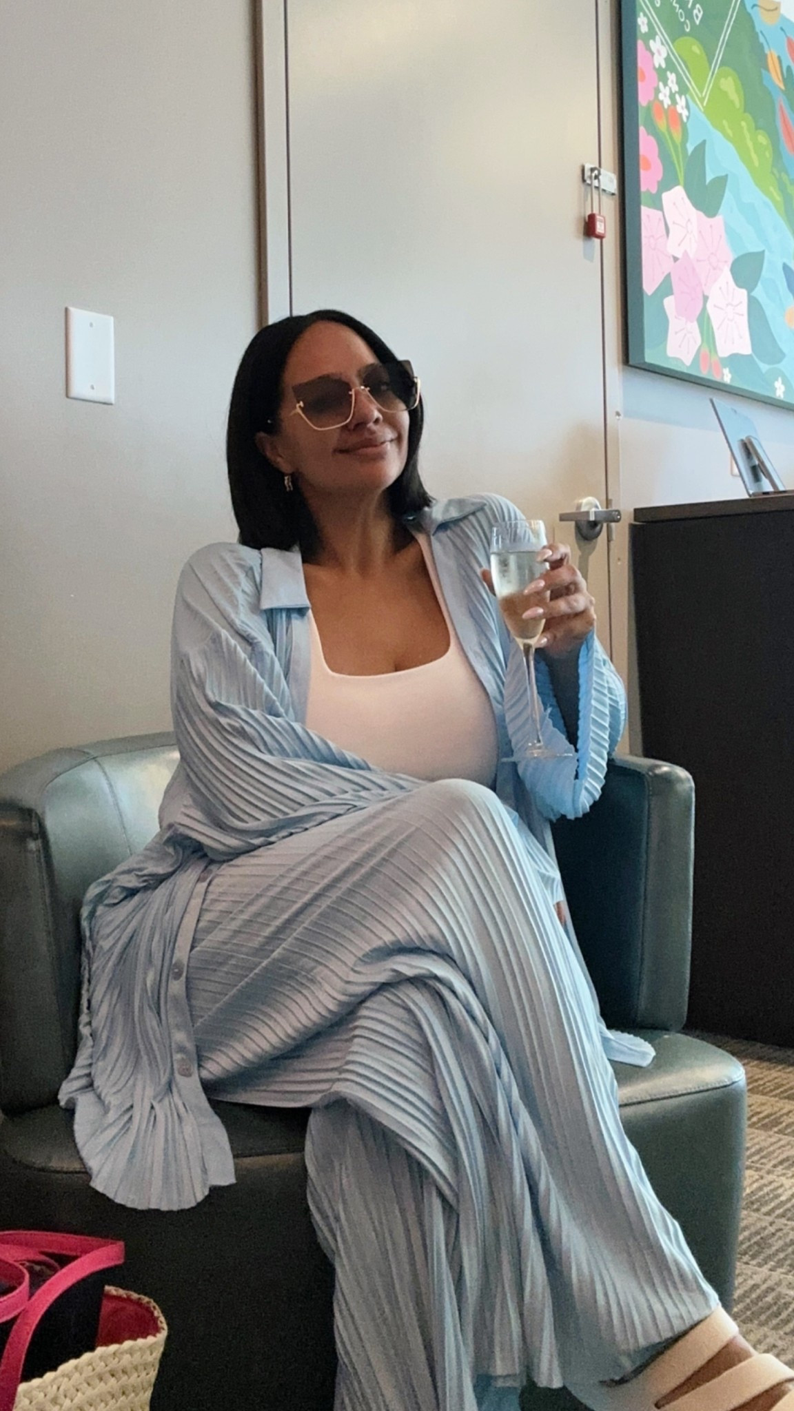 Airport Lounge Life! Perfect comfy travel outfit 🩵

over 40, millennial, petite, petite curvy, curvy, size 8, midsize, matching set, summer outfit, vacation outfit 

#LTKTravel #LTKFindsUnder100 #LTKOver40