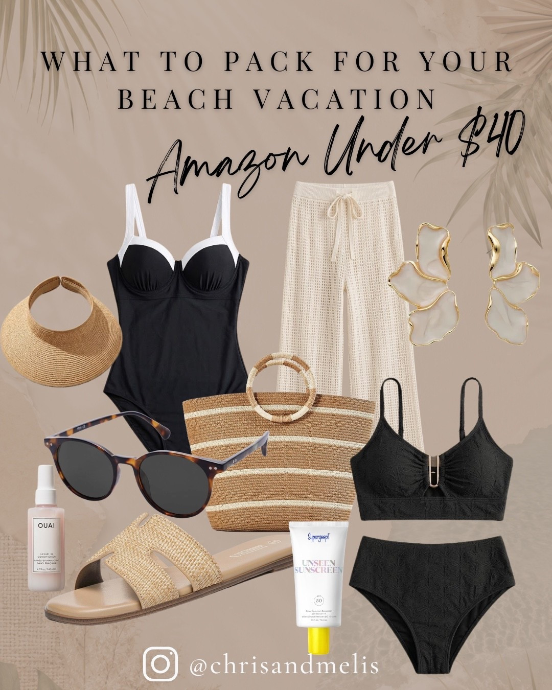 What to pack for your beach vacation! All from Amazon and under $40!

Summer outfits 
Swimwear 
Beach vacation must have

#LTKSaleAlert #LTKSwim #LTKTravel