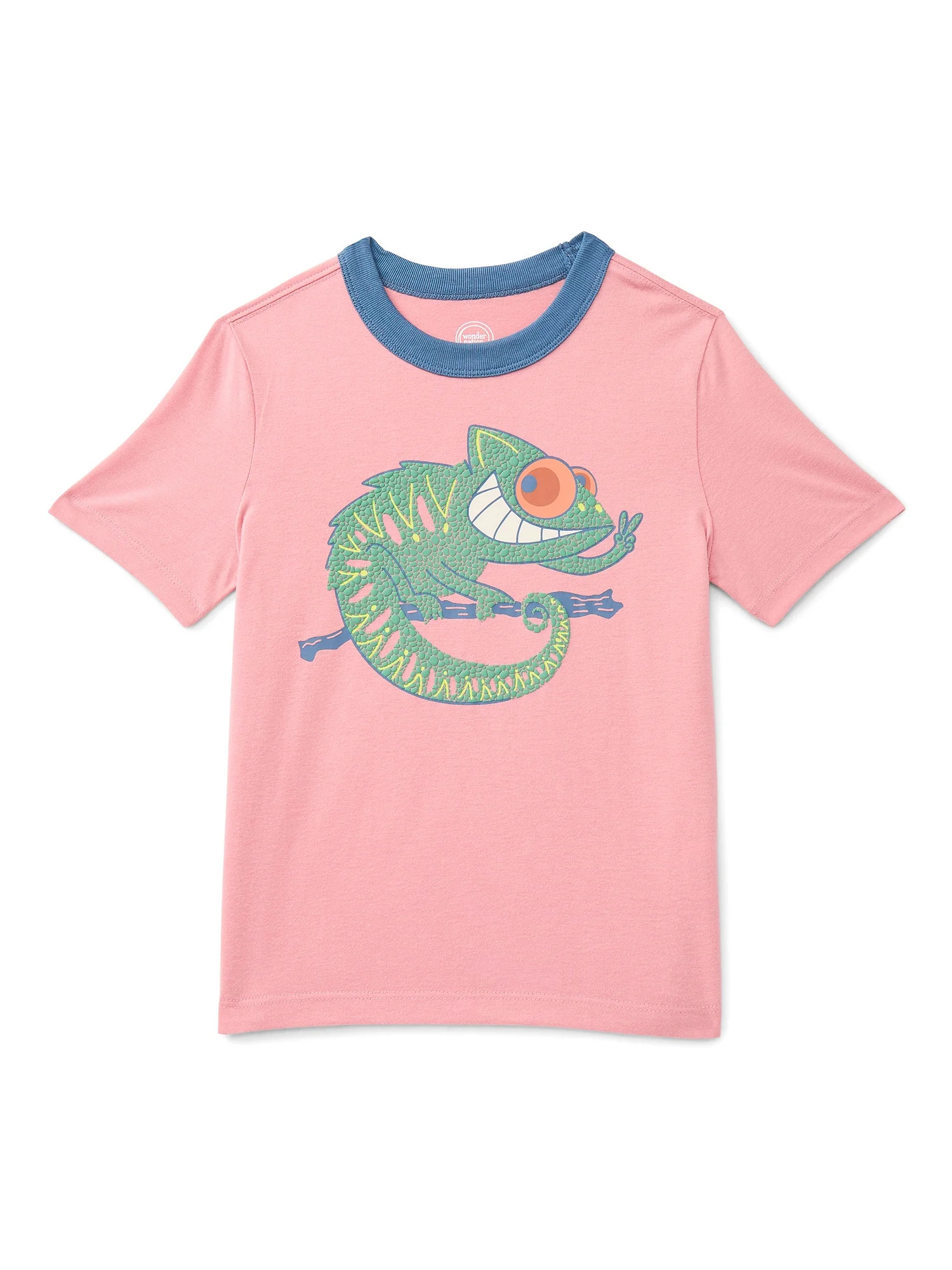 Wonder Nation Little Boys Graphic Ringer Tee with Short Sleeves, Sizes 4-10 | Walmart (US)