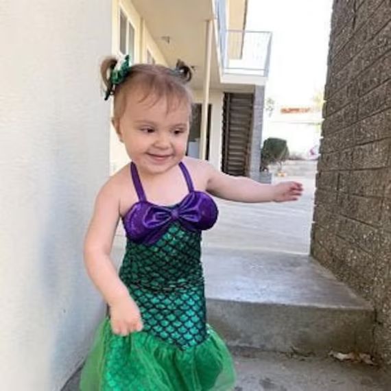 Mermaid Costume; Mermaid Dress (Girls' sizes)-Fast shipping! | Etsy (US)