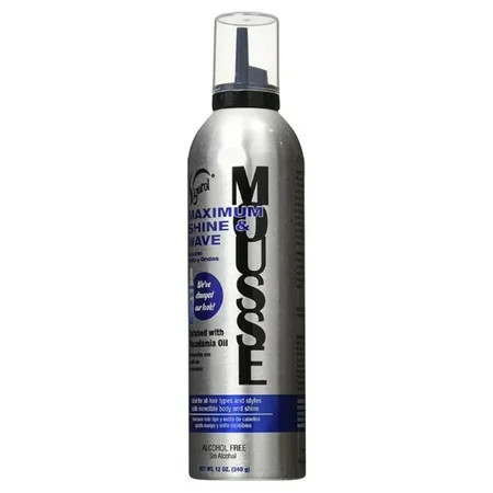 Vigorol Maximum Shine & Wave Mousse 12 oz | Walmart (US)