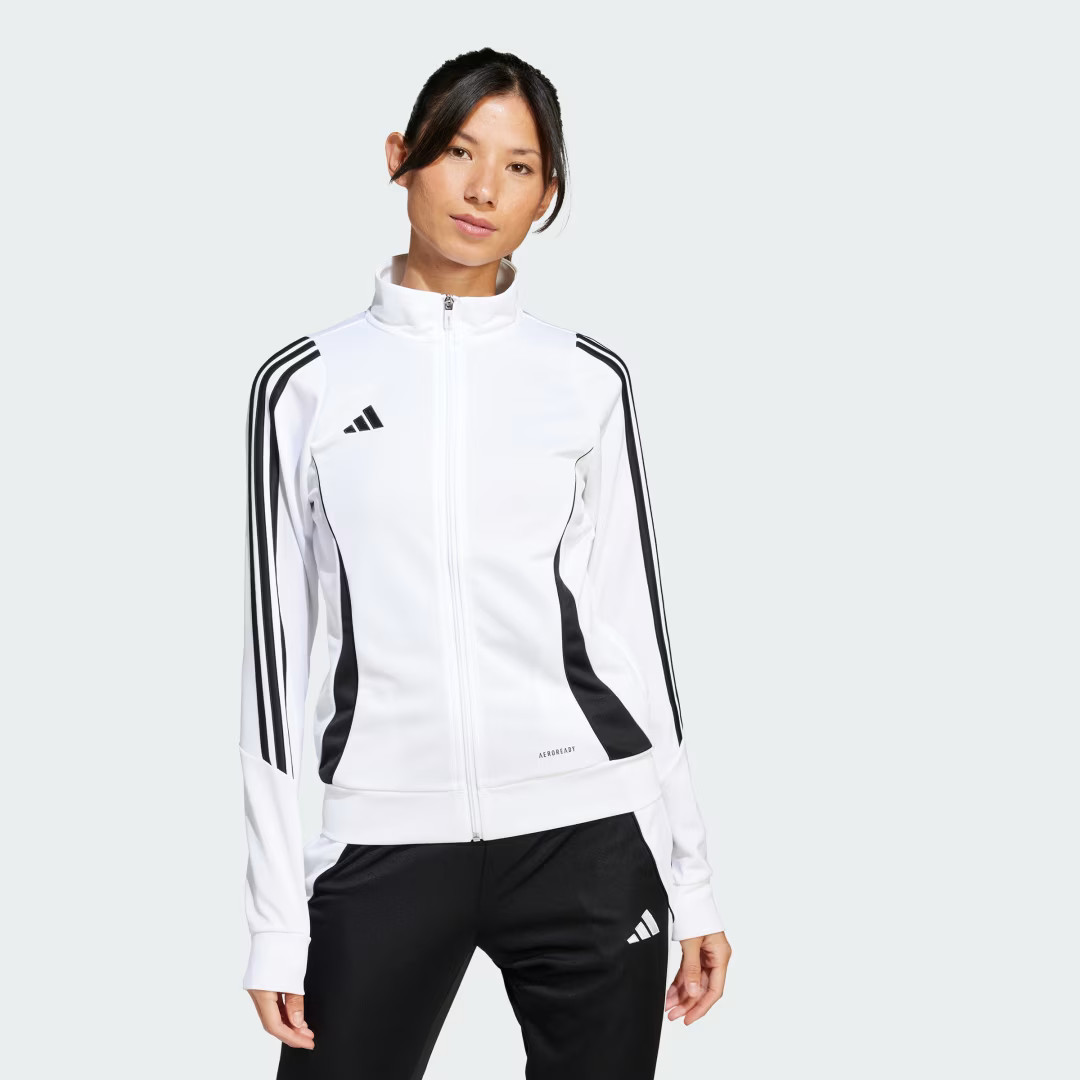 adidas Tiro 24 Training Jacket White S Womens | adidas (US)