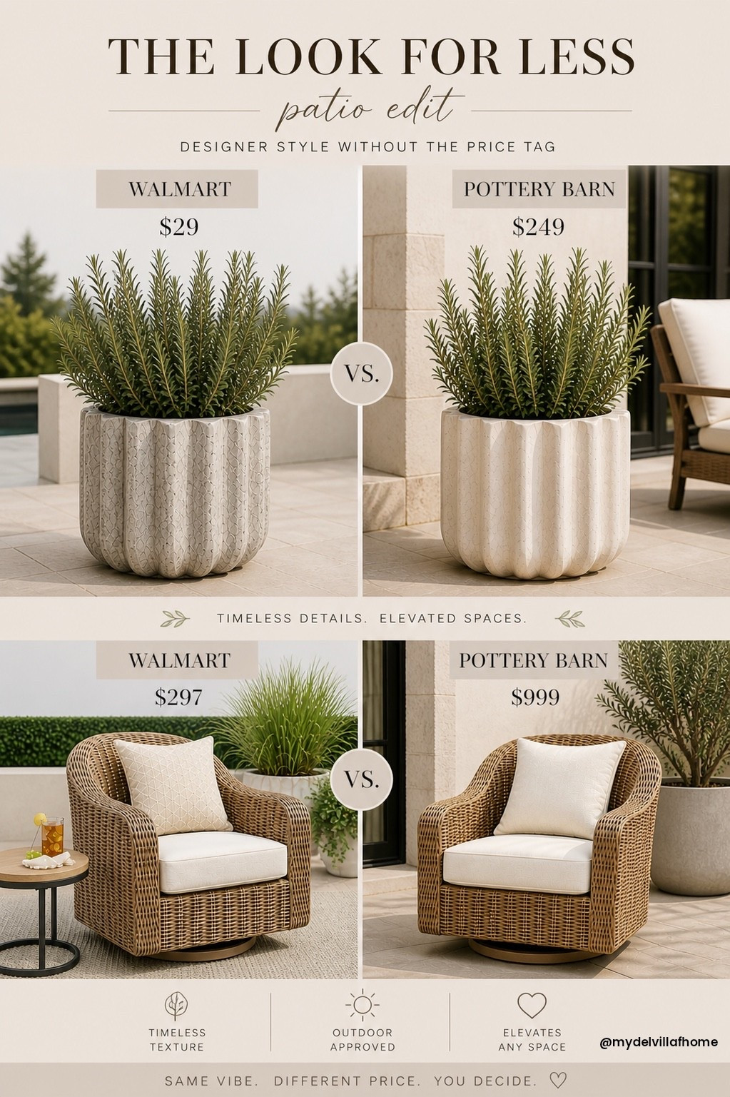 Love finding pieces that give that elevated designer look without the luxury price tag 🤍✨
Outdoor season is officially my favorite time to refresh cozy patio spaces ☀️🌿

#PatioInspo #OutdoorDecor #NeutralHome #SummerStyle #HomeFinds #CozyOutdoorLiving

#LTKmomlife #LTKdayinmylife #LTKMothersDay