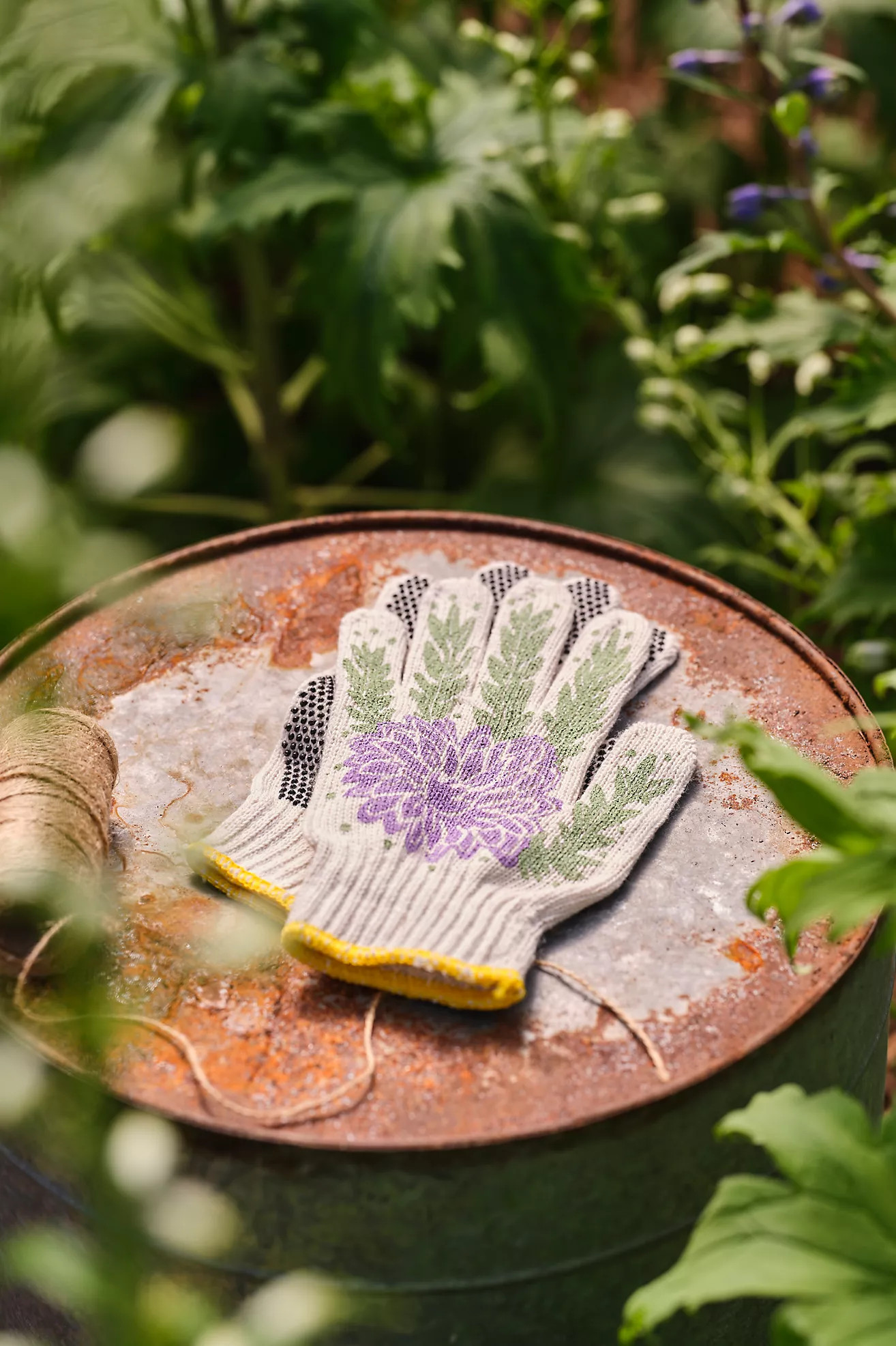 Dahlia Garden Gloves | Anthropologie (US)