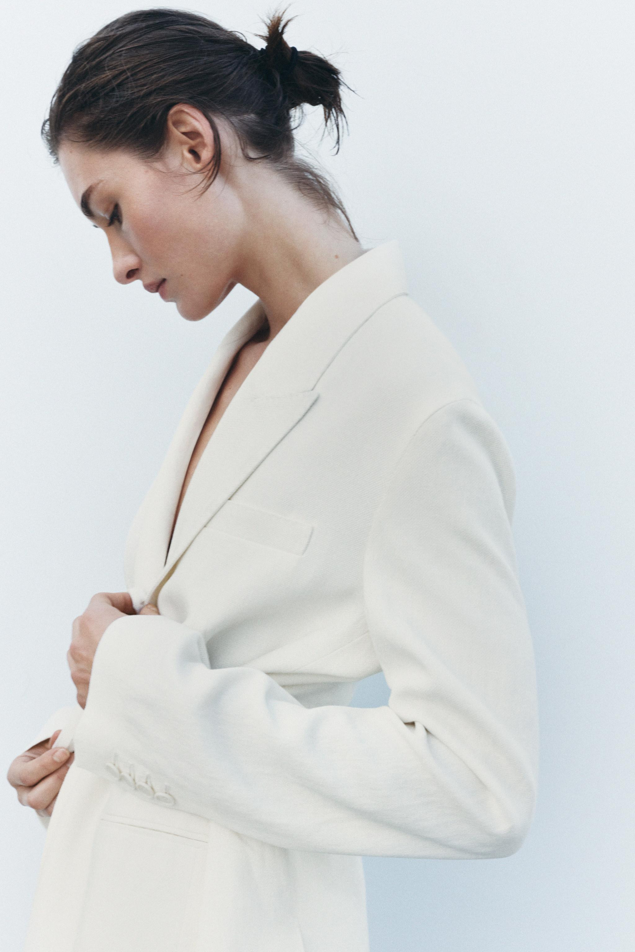LEINENBLAZER-MISCHGEWEBE ZW COLLECTION | Zara DE