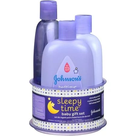 Johnson’s Sleepy Time Baby Gift Set, 3 Items | Walmart (US)