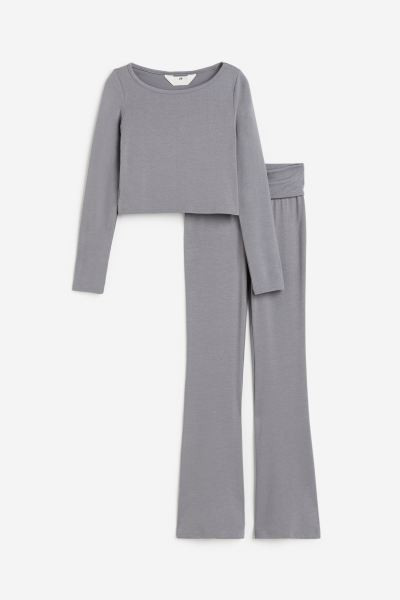 Tweedelige tricot set | H&M (DE, AT, CH, NL, FI)