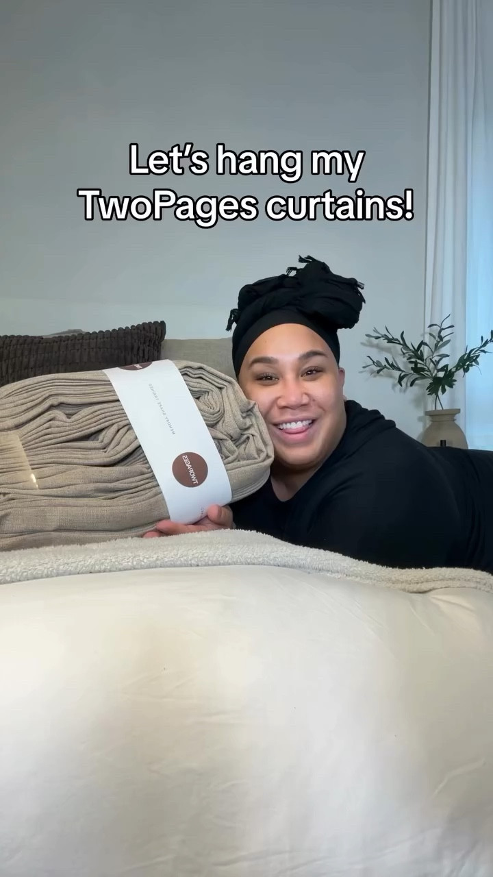 Let’s hang my TwoPages curtains! 

#LTKHome #LTKVideo