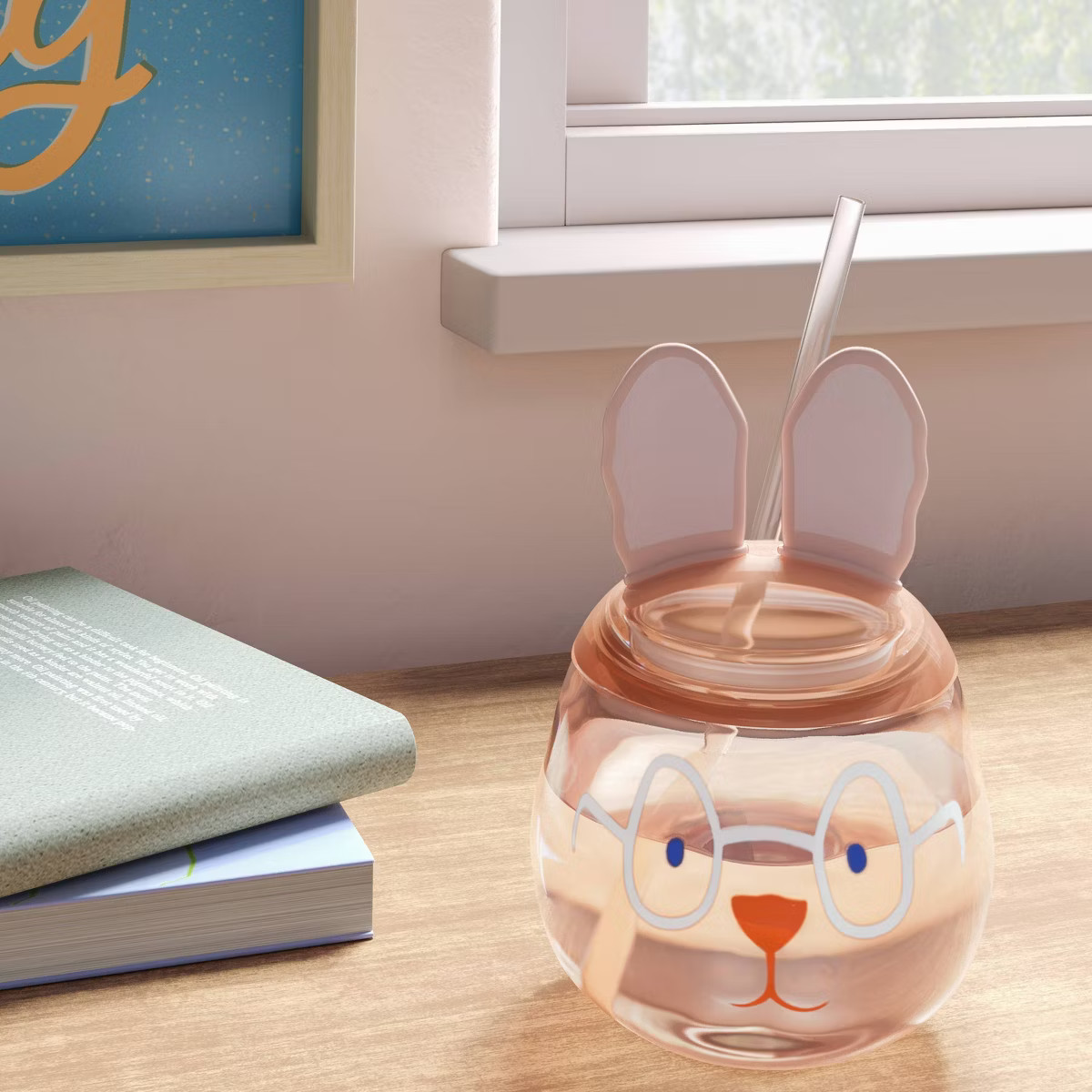 21oz Figural Bunny with Glass Tumbler - Room Essentials™ | Target