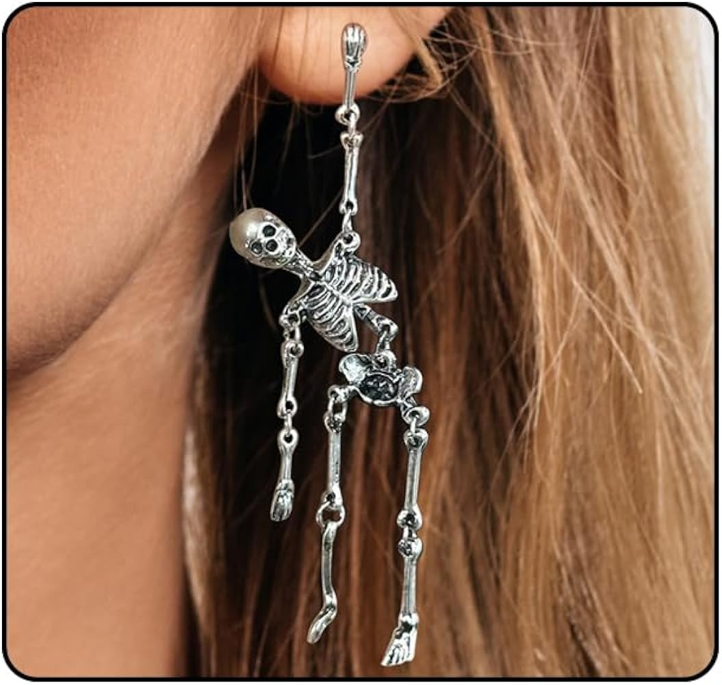 Halloween Earrings for Women Scary Halloween Party Earrings for Halloween Accessories | Amazon (US)