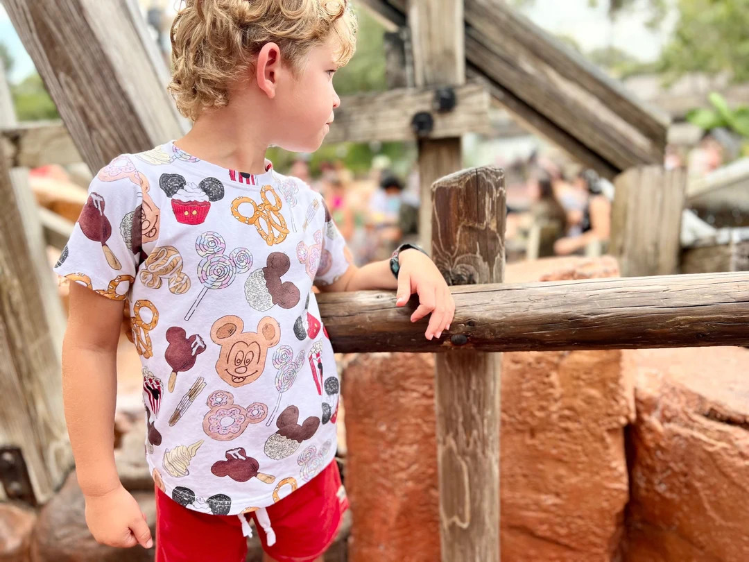 Kids Disney Snack T-shirt, Theme Park Snack Tee, Disney Vacation Tee for Kids, Disney Trip T-shir... | Etsy (US)