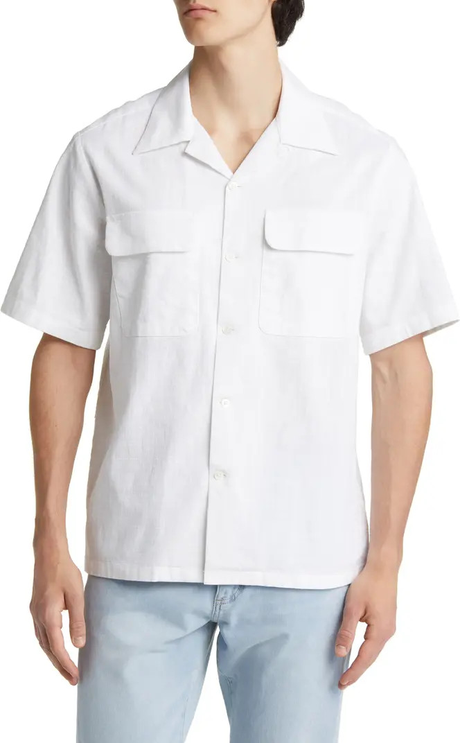 Daniel 5634 Short Sleeve Button-Up Camp Shirt | Nordstrom
