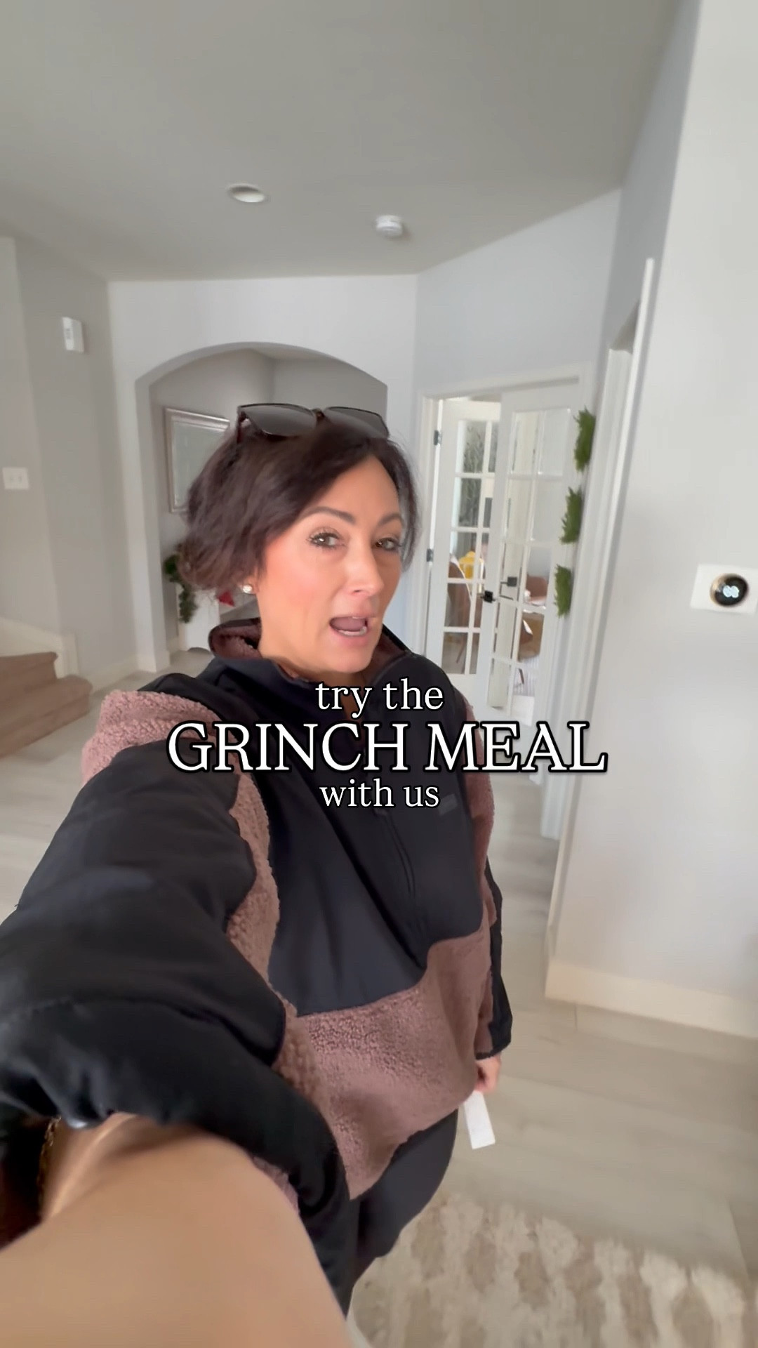 Medium fleece 

#LTKHoliday #LTKdayinmylife #LTKvlog