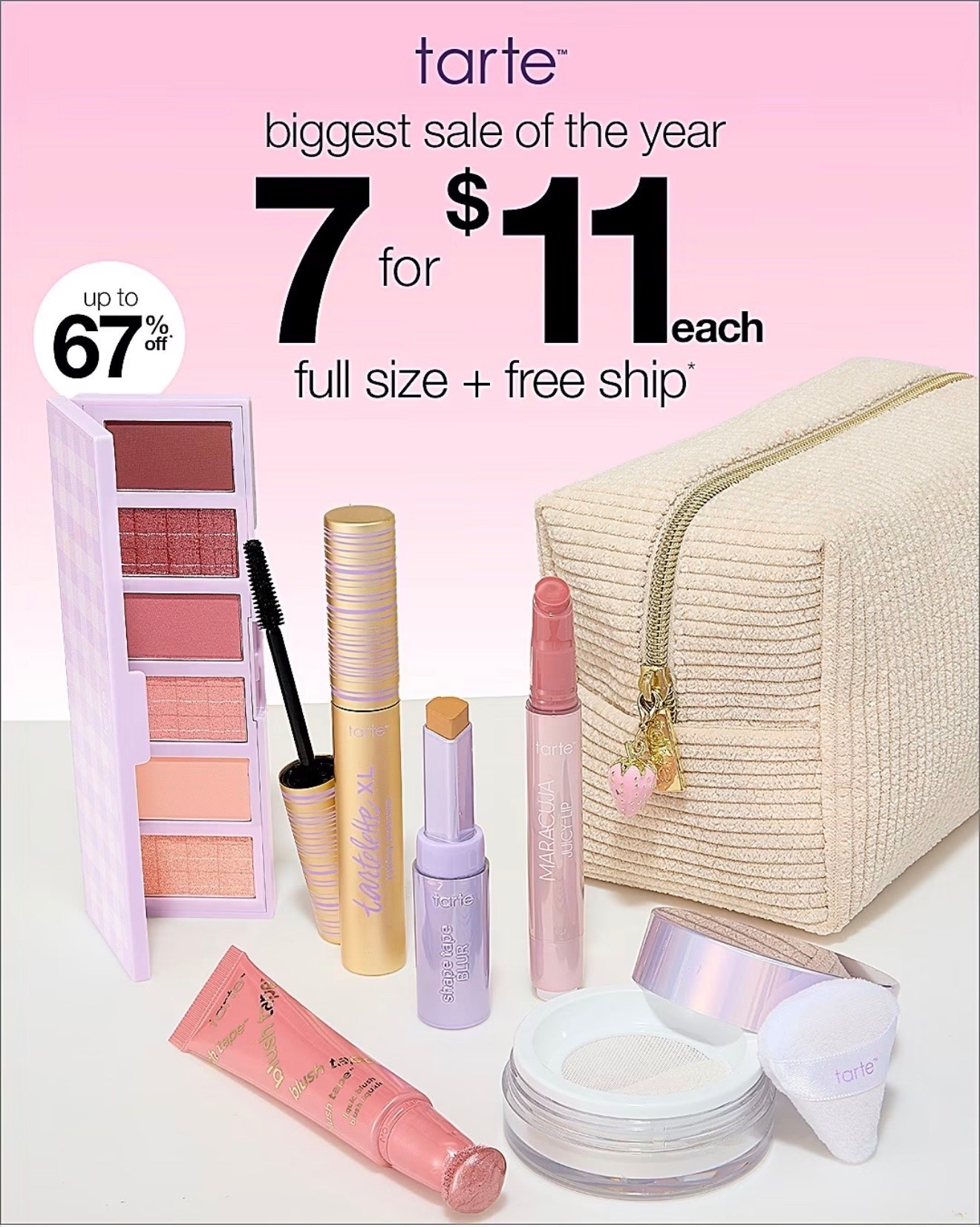 Tarte’s yearly sale! 7 full sized items for $11/ each! 

Tarte sale. Tarte cosmetics. Makeup on sale. Wedding makeup. Bridesmaid gift. Wedding guest. Tarte on sale.

#LTKgrwm #LTKSaleAlert #LTKselfcare