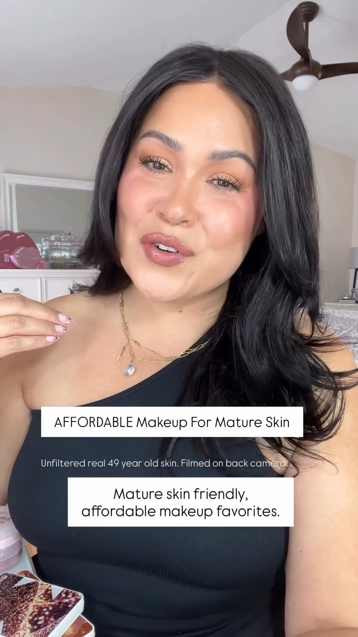 Affordable mature skin makeup favorites! 
@makeuprevolution @morphebrushes @lorealparis @ultabeauty 

List of products I recommend are always in my bio #ltk 

#realskin #matureskinmakeup #agingskin #makeupfavorites #musthavemakeup #makeupover50

#LTKOver40 #LTKFindsUnder50 #LTKBeauty