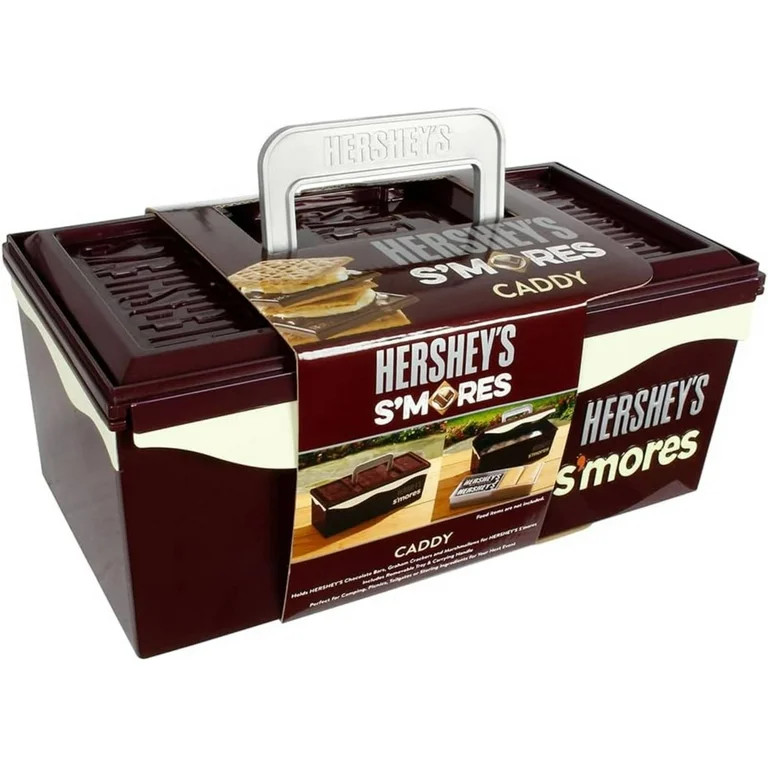 Mr. Bar-B-Q Hershey's S'mores Caddy, Snack Box for Camping, Brown | Walmart (US)
