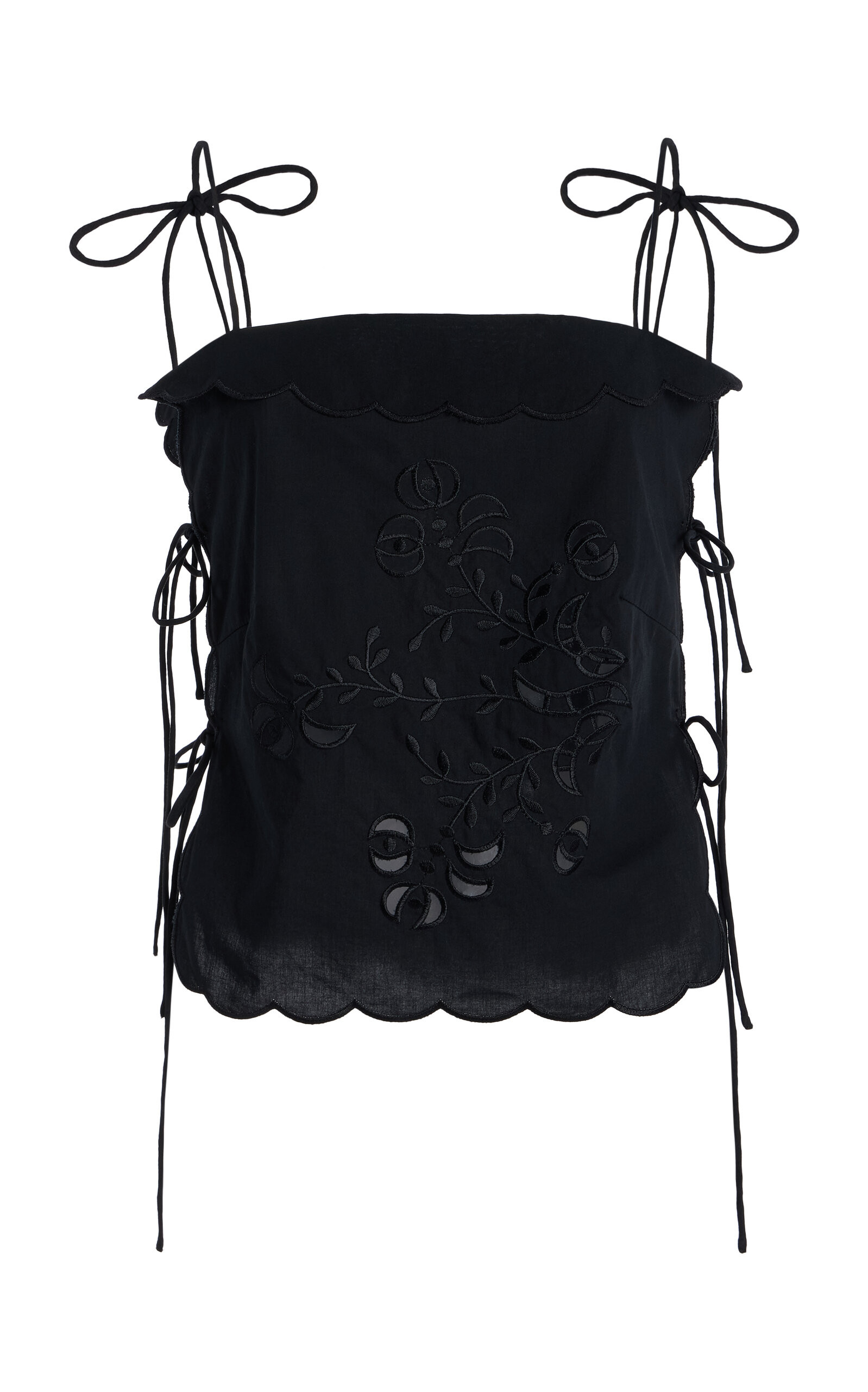 Kirsten Embroidered Cotton Top | Moda Operandi (Global)