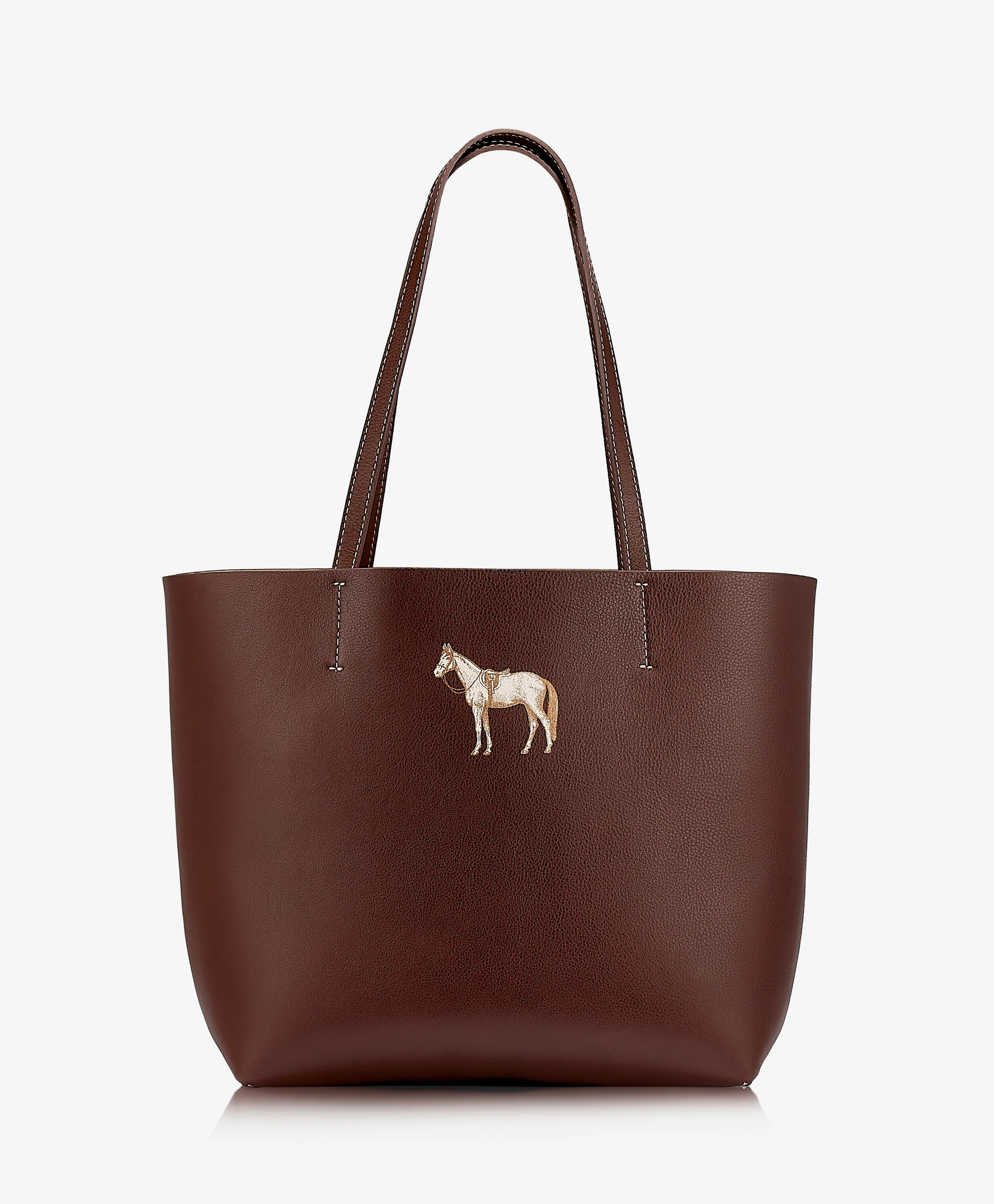 Hunter Horse Tote with Matching Wristlet | GiGi New York / Graphic Image