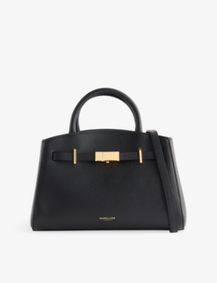 The Small Hudson Leather Top-Handle Bag | Selfridges