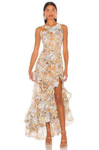 Bronx and Banco Sicilia Ruffle Dress in Multi from Revolve.com | Revolve Clothing (Global)