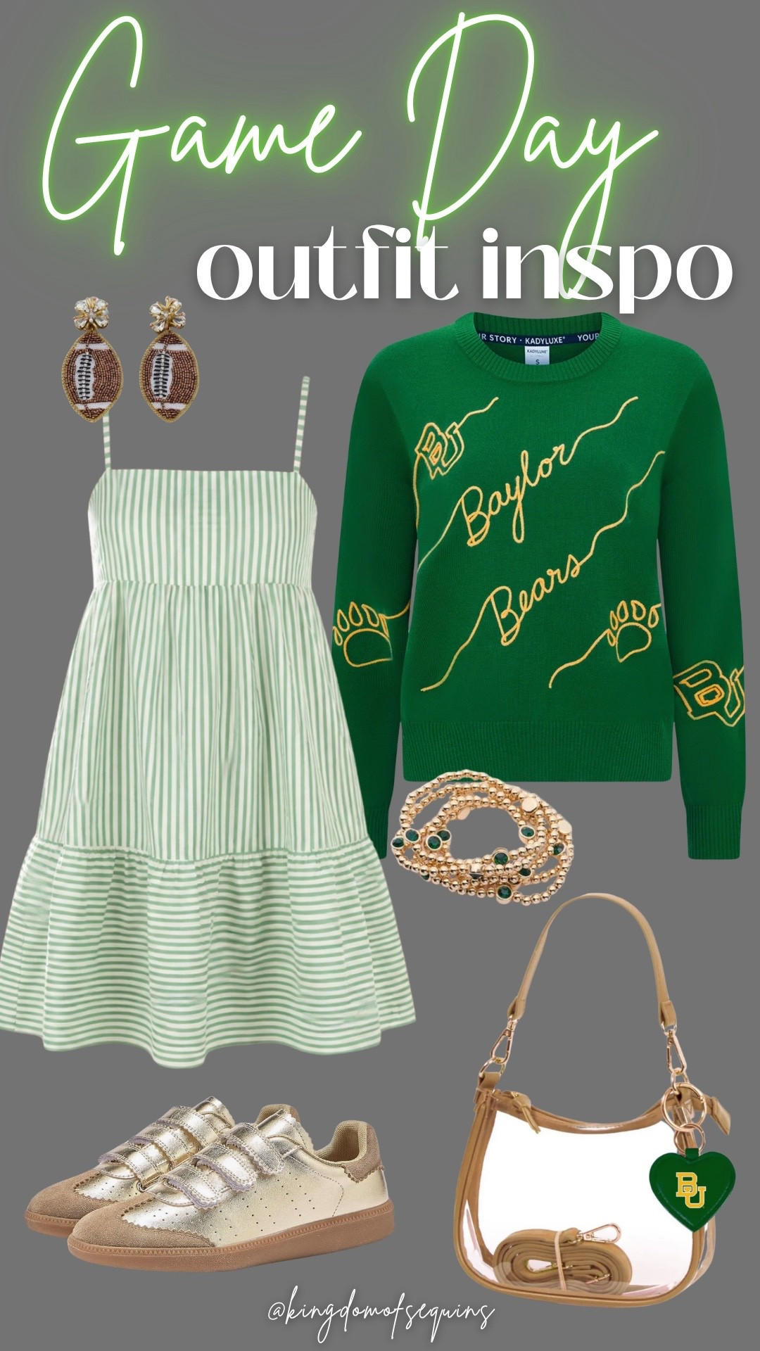 Baylor game day outfit idea!