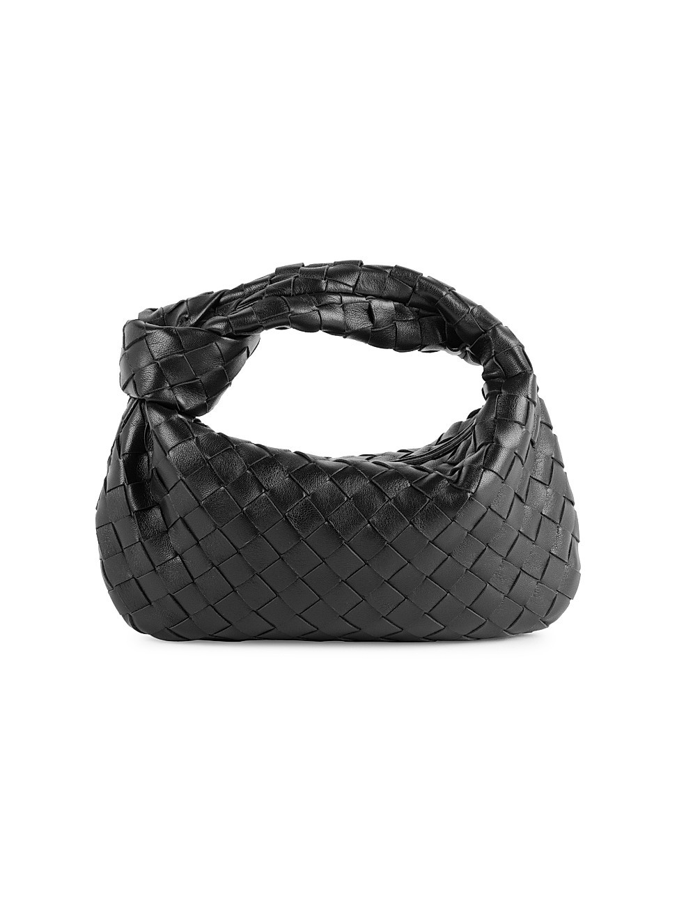 Women's Mini Jodie Leather Hobo Bag - Black - Black | Saks Fifth Avenue