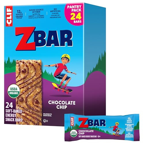 Zbar - Chocolate Chip - Soft-Baked Energy Snack Bars - Non-GMO - 12g Whole Grains - USDA Organic ... | Amazon (US)