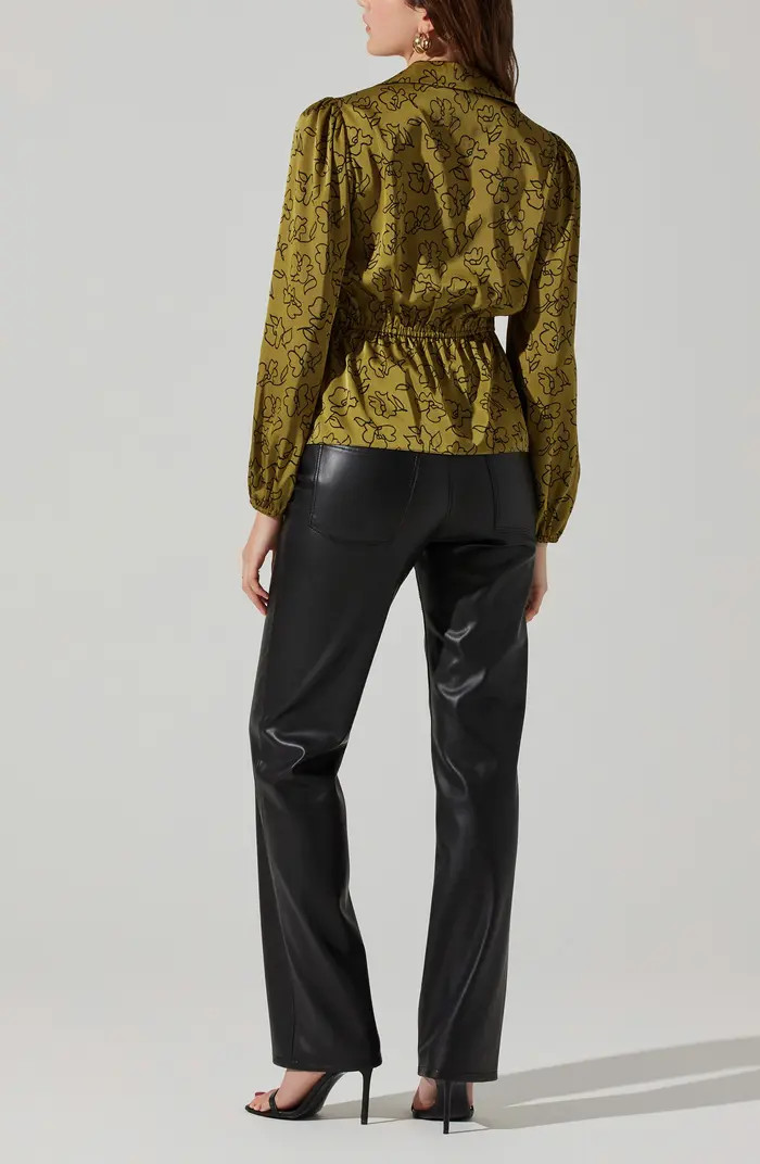 ASTR the Label Side Drape Wrap Top | Nordstrom | Nordstrom